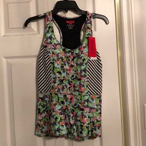 SPANX peplum style workout shirt